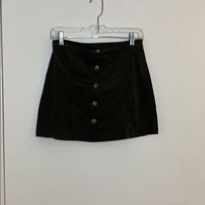 Dark green skirt